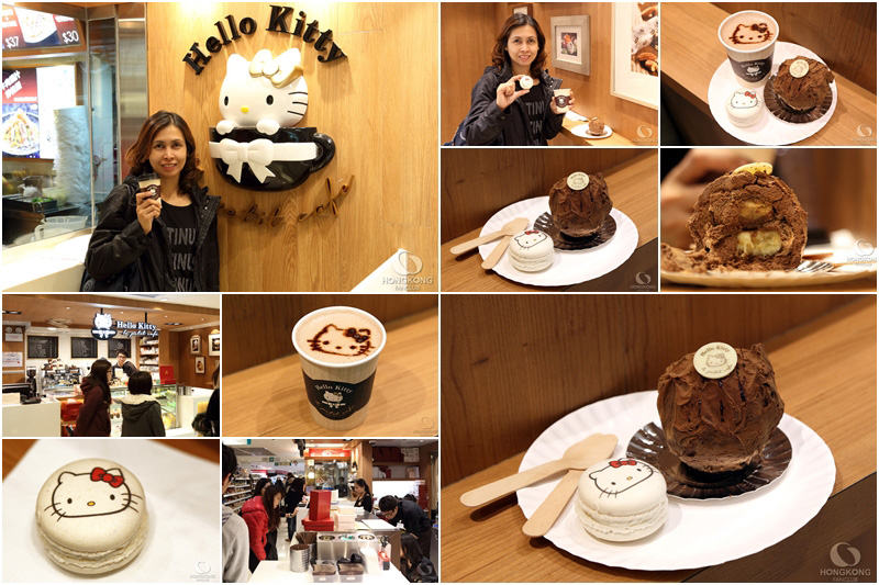 Hello Kitty Le Petit Cafe ร้านเบเกอรี่น่ารัก ชั้นใต้ดิน SOGO ฝั่ง Causeway Bay ฮ่องกง