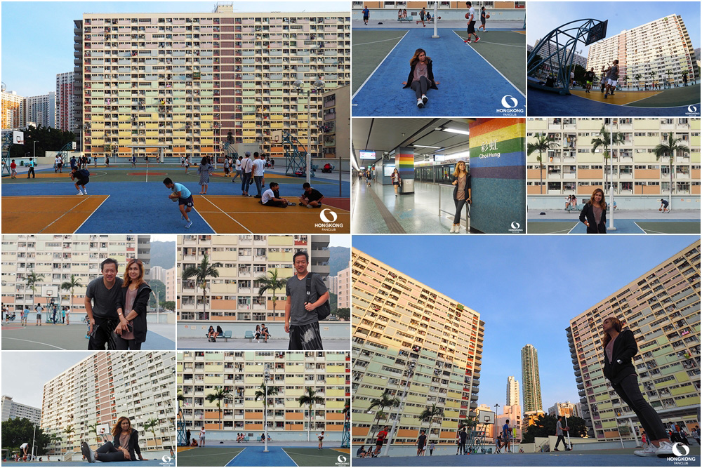 ตึกสายรุ้ง choi hung estate ติดสถานี choi hung estate ทางออก C