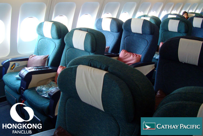 Cathay Pacific – Business Class จากฮ่องกงสู่สุวรรณภูมิ