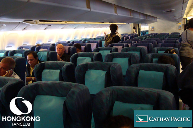 Cathay Pacific – Economy Class จากสุวรรณภูมิสู่ฮ่องกง