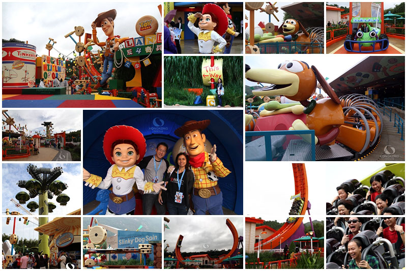 Toy story Land สวนสนุกใหม่ล่าสุดใน Hong Kong Disneyland