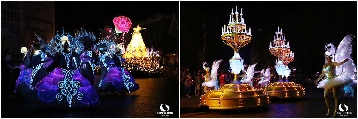 พาเหรด Disney Paint the Night