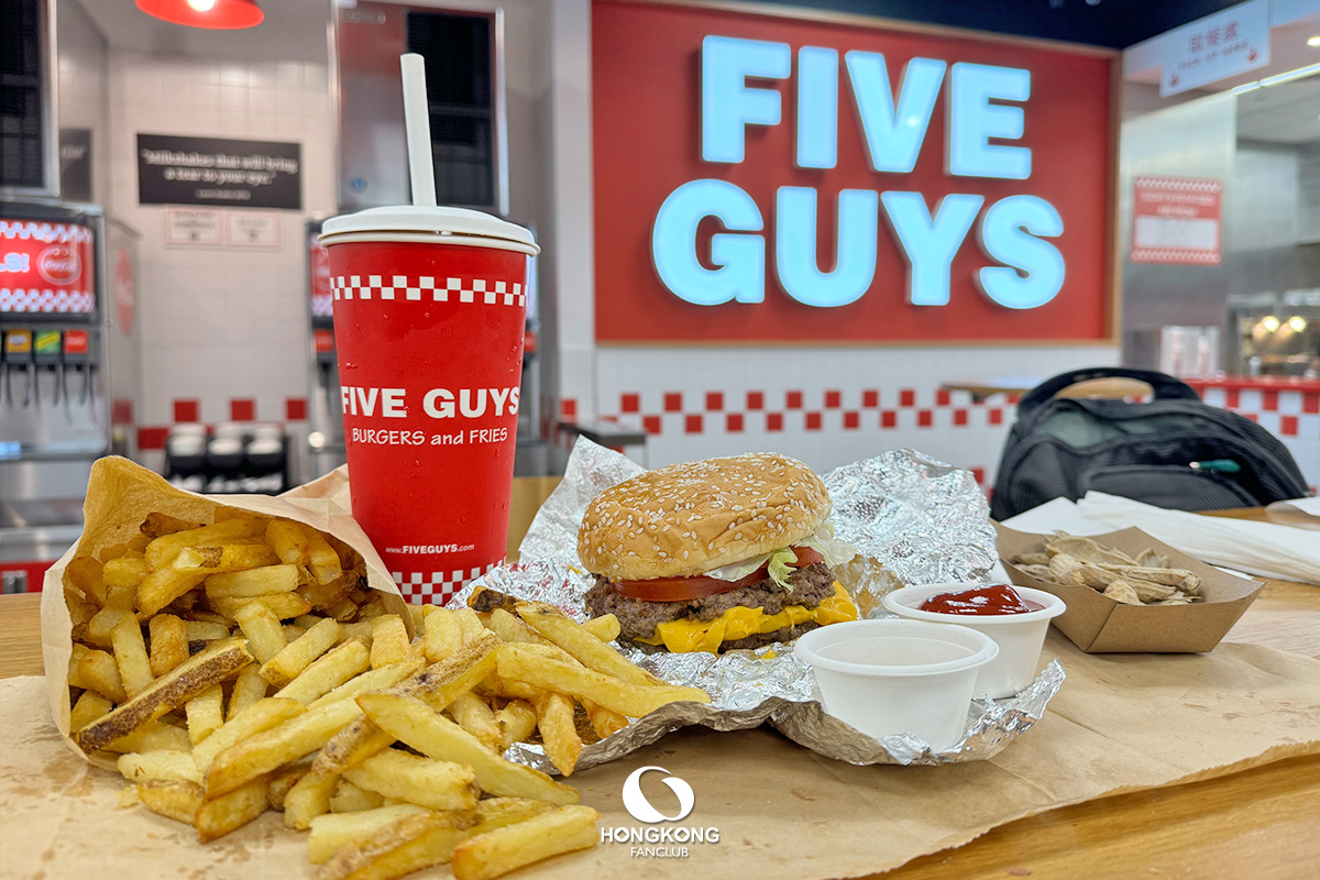 FIVE GUYS ฮ่องกง