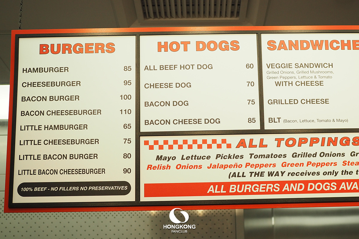 FIVE GUYS ฮ่องกง